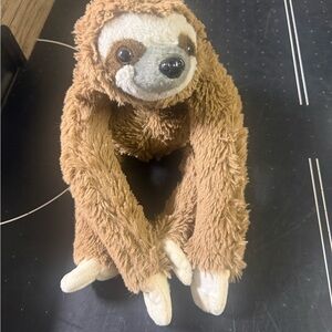 Lulumaia Microwaveable Brown Sloth Plush heating pad